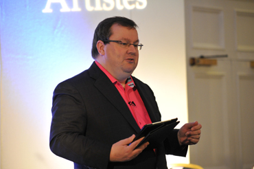 Declan Curry chairing