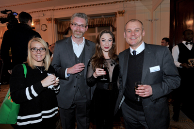 JJ and Jess Robinson with guests