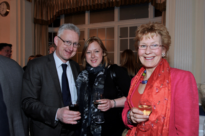 Lembit Opik and Christine Hamilton