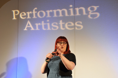 Angela Barnes brought proceedings to an end